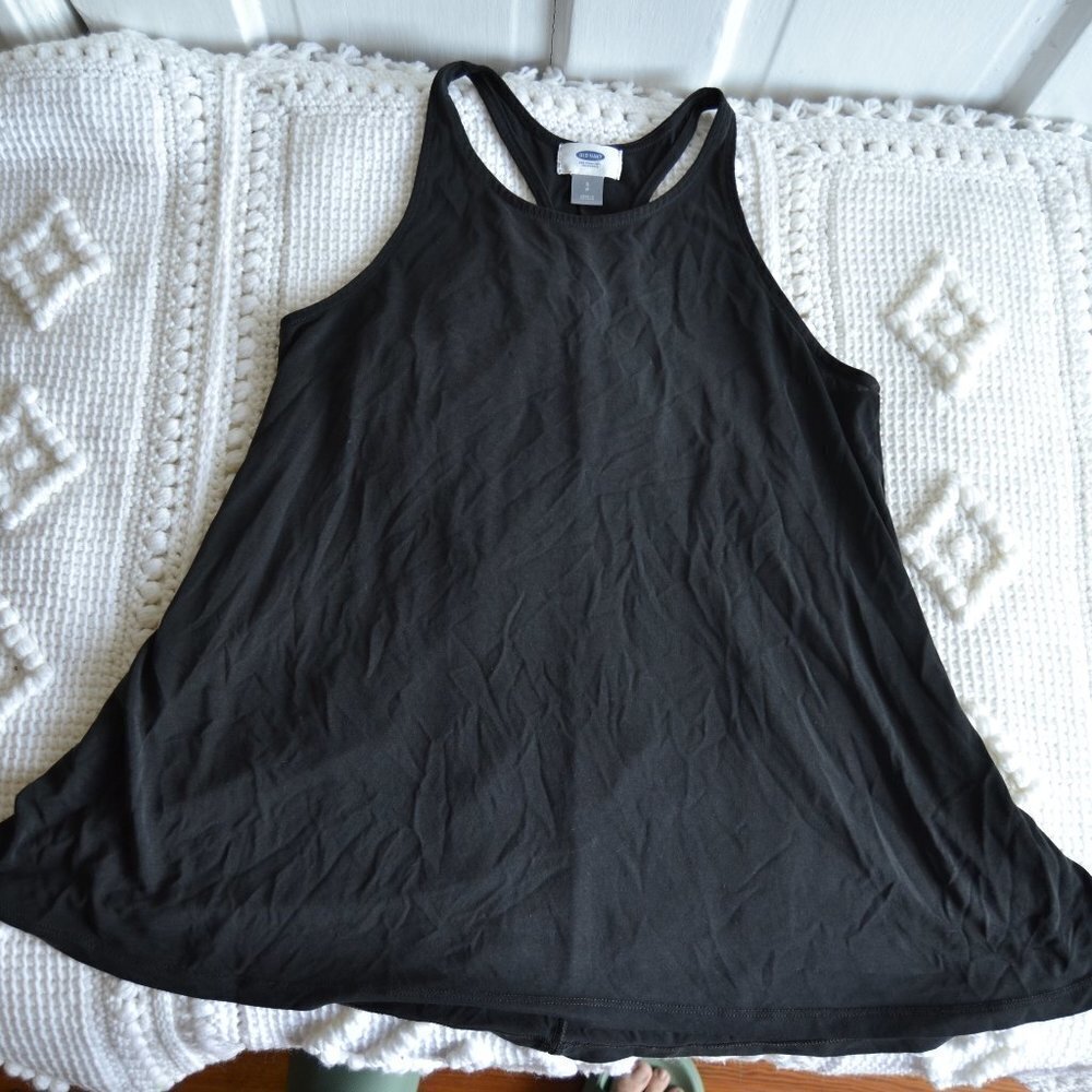 Old Navy Super Soft Racerback Grey Tank Top Sze Small